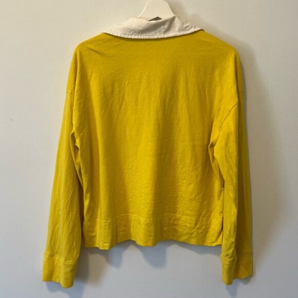 Everlane Yellow Rugby Shirt - Picture 5 of 10